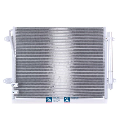 Abbildung von NISSENS 940864 Klimakondensator mit Trockner Aluminium 610 R 134a VOLKSWAGEN: Passat B8 Variant