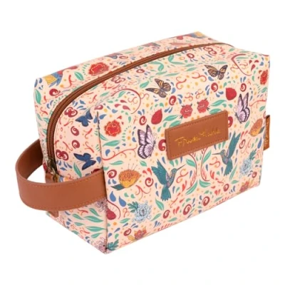 Abbildung von Grupo Erik Kosmetiktasche Klein Frida Kahlo Vielfältige Kulturtasche Damen Wasserdichter Kulturbeutel Praktische Waschtasche