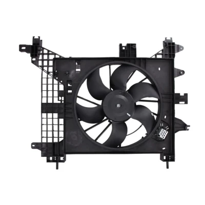 Abbildung von THERMOTEC D8R011TT Lüfter 385 12 mit Kühlerlüfterrahmen (Zarge) Elektromotor