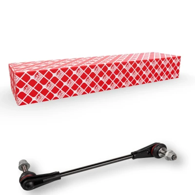 Abbildung von FEBI BILSTEIN 170732 Koppelstange Vorderachse rechts 307 M12 x 1,75 mit selbstsichernder Mutter, ohne Kegelzapfen Stahl OPEL: Astra K Hatchback