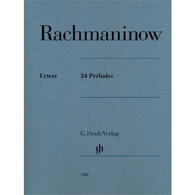 Abbildung von 24 Préludes: Besetzung: Klavier zu zwei Händen (G. Henle Urtext Ausgabe)