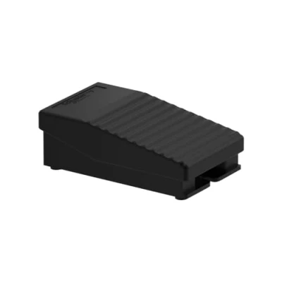 Abbildung von Schneider Electric XPEA110 Fußschalter, einfach, Kunststoff, schwarz, 1 stufig, 1Ö+1S, IP43, mechanische Lebensdauer 2000000 Zyklen