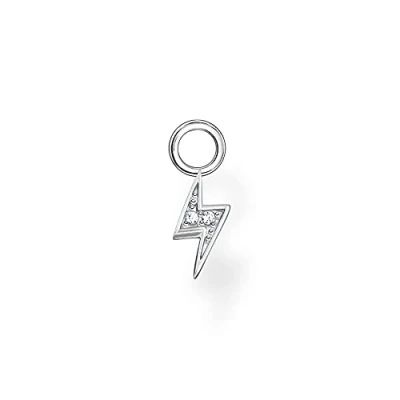 Abbildung von THOMAS SABO Damen Ohrring Anhänger Blitz 925er Sterlingsilber mit Zirkonia, EP017 051 14