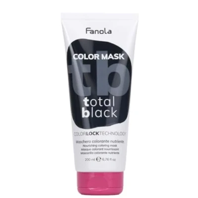 Abbildung von Fanola Color Mask Farbmaske 200 ml Total Black