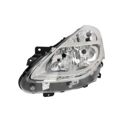Abbildung von TYC 20 12050 15 2 Scheinwerfer links H7/H7 für Rechtsverkehr mit Elektromotor RENAULT: Clio 3, III Grandtour
