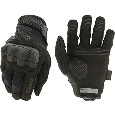 Abbildung von Mechanix Wear Herren M pact® 3 Covert handschoenen (groot, volledig zwart) Hochleistungs Kampfhandschuhe, Covert, L EU