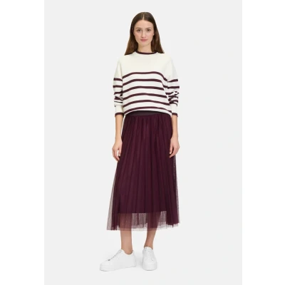 Abbildung von Betty &amp; Co Alinienrock, Damen, Größe: 36, Dark aubergine