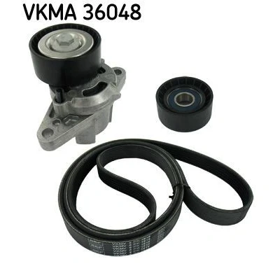Abbildung von SKF VKMA 36048 Keilrippenriemensatz RENAULT: LAGUNA 3, 3 Grandtour, DACIA: Logan I MCV
