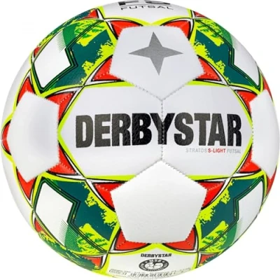 Abbildung von Derbystar Fußball Stratos S Light v23 Weiß/Gelb/Blau2 4
