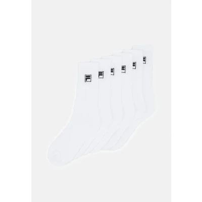 Abbildung von Fila CREW Tennis 6 PACK Unisex Socken, Größe: 39 42, White
