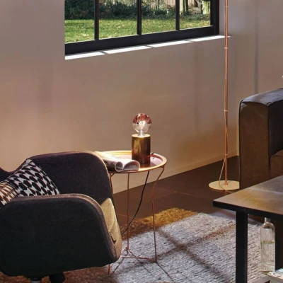 Abbildung von Paulmann Tischleuchte »Neordic Mik rund max.1x20W E27 Grau 230V Beton«, 1 flammig, Leuchtmittel ohne