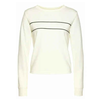 Abbildung von H.I.S Sweatshirt, mit Piping auf der Brust, Loungewear