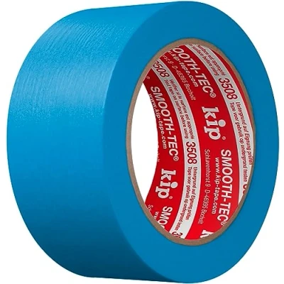 Abbildung von Kip 3508 47 Malerkrepp: 48mm x 50m Präzise Kanten für Profis Innen &amp; Außen Maler Lackierer