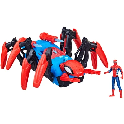 Abbildung von Marvel Spider Man Crawl &#039;n Blast Fahrzeug mit Figur