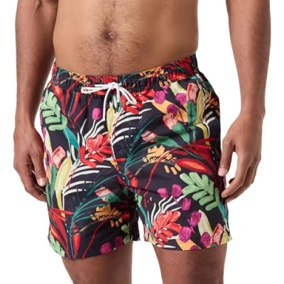 Abbildung von JACK&amp;JONES Herren JPSTFIJI JJSWIM AOP Originals LY Badeshorts, Tap Shoe, 50