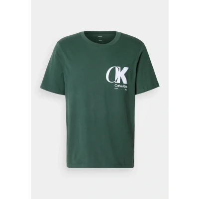 Abbildung von Calvin Klein T Shirt »SS 20S EU CK OVERLAP GRAPHIC TEE«, Mit Rundhalsausschnitt, regular fit