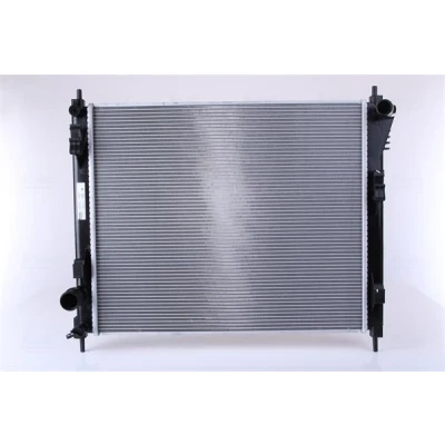 Abbildung von NISSENS 606120 Kühler, Motorkühlung Aluminium 508 432 16 Kühlrippen gelötet