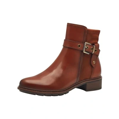 Abbildung von Tamaris Stiefelette, Damen, Größe: 36, Cognac Schuhe