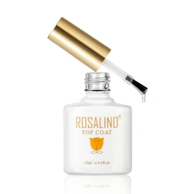 Abbildung von ROSALIND Top Coat Überlack UV LED Gellack Gel Nagellack Nail Polish 15ml für Nägel Primer Set Salon &amp; Home Nageldesign