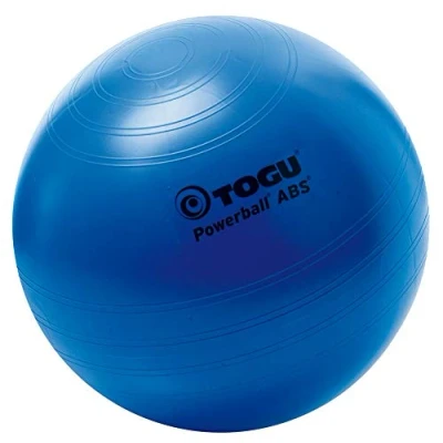 Abbildung von Togu Gymnastikball Powerball ABS (Berstsicher), blau, 55 cm