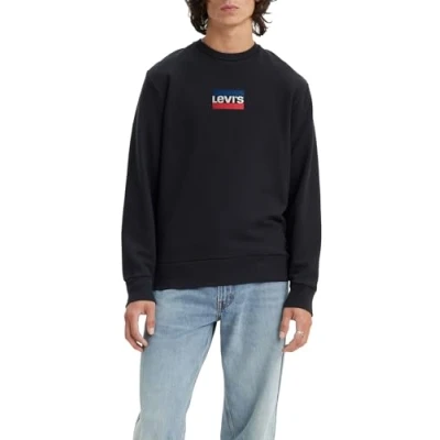 Abbildung von Levi&#039;s NEW Original CREW Sweatshirt, Herren, Größe: XL, Pirate black