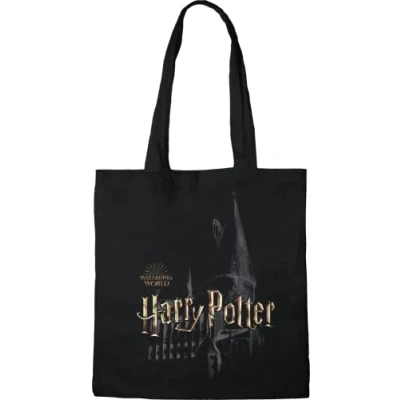 Abbildung von HARRY POTTER Tote Bag, Hogwarts, Referenz: BWHAPOMBB011, Schwarz, 38 x 42 cm