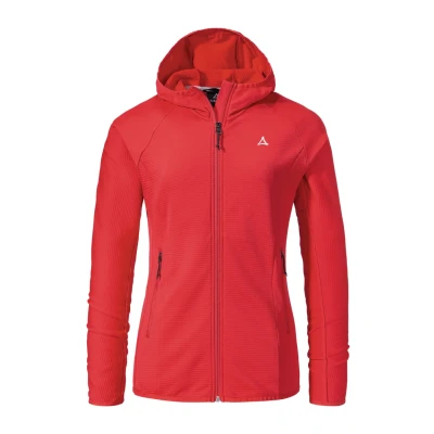 Abbildung von Schöffel Fleecejacke, Damen, Größe: 42, Rot