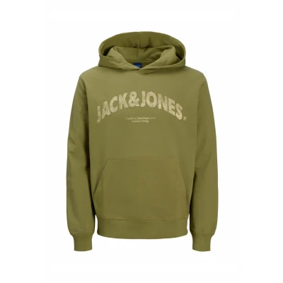 Abbildung von Jack &amp; Jones PlusSize Kapuzensweatshirt »JORALMERIA SWEAT HOOD PLS«, mit Logo Print