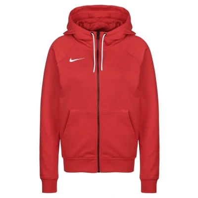 Abbildung von Nike Performance W NK FLC PARK20 FZ Hoodie Sweatjacke University red white, Damen, Größe: XS, white