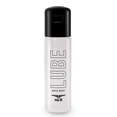 Abbildung von Gleitmittel Mister B Lube H2O based Medical Class Lubricant 100 ml auf Wasser Basis