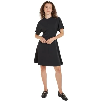 Abbildung von Tommy Hilfiger Jerseykleid, Damen, Größe: XS, Black