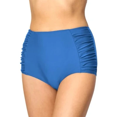 Abbildung von Merry Style Damen Bikinislip MS10 119 Bikinihose Bauch Weg Effekt (Surf (60009), 40)