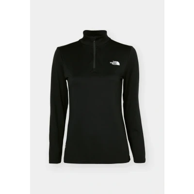 Abbildung von The North Face FLEX 1/4 ZIP TEE SLIM Langarmshirt, Damen, Größe: 32, Black