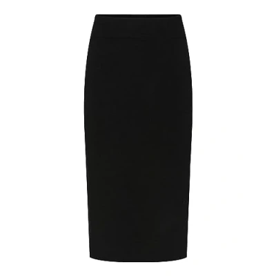 Abbildung von YAS Yasassi MIDI Skirt Maxirock, Damen, Größe: Small, Black