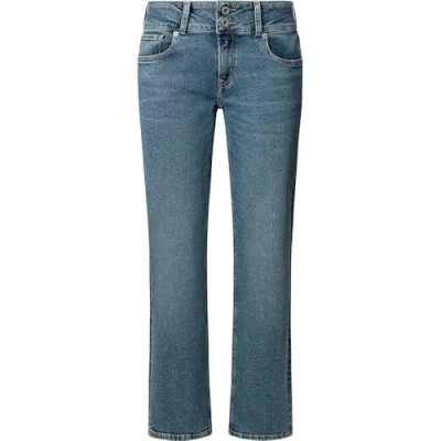Abbildung von Pepe Jeans Straight Venus Leg, Damen, Größe: 34x32, Blue denim