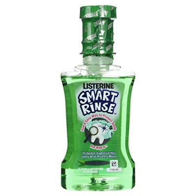 Abbildung von Listerine Smart Rinse Mundspülung, Minzgrün, 250 ml