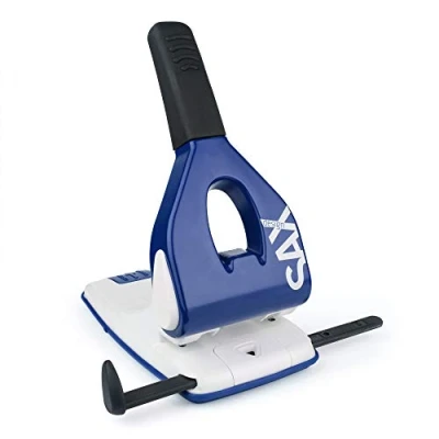 Abbildung von SAX 618 Kraftlocher/Starklocher 65 Blatt Mit Anschlagschiene (Blau)