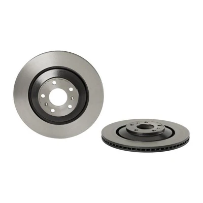 Abbildung von BREMBO 09.C137.11 Bremsscheibe 335 22 5 innenbelüftet beschichtet hochgekohlt mit Schrauben AUDI: A8 D3, VOLKSWAGEN: Phaeton, BENTLEY: Continental GTC