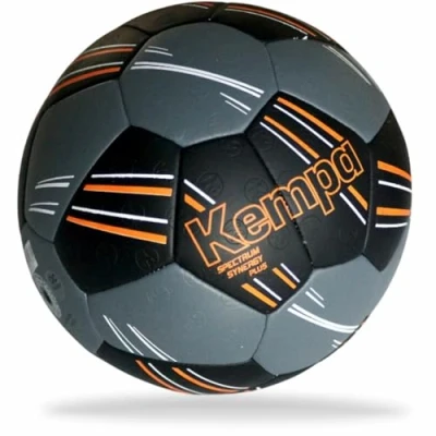 Abbildung von Kempa SPECTRUM SYNERGY PLUS Handball Trainings und Spielball mit einzigartiger 30 Panel Konstruktion für jede Altersklasse geeignet schwarz/anthra Größe 2