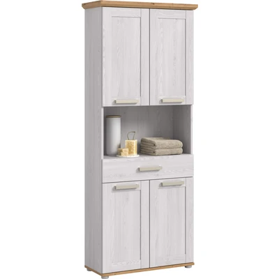 Abbildung von welltime Hochschrank "COSENZA" 1 Stk. tlg. Hochschrank, Bad, Badezimmerschrank