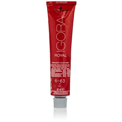 Abbildung von Schwarzkopf Professional Igora Royal Chocolates Permanente Färbung 60 ml 6 63 Dunkelblond Schoko Matt
