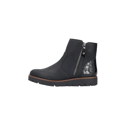 Abbildung von Rieker Stiefelette, Damen, Größe: 38, Schwarz Schuhe