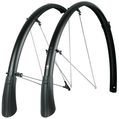 Abbildung von SKS Bluemels matt 35 Fahrrad Schutzblech (Set) // 28&#039;, Ausführung:schwarz
