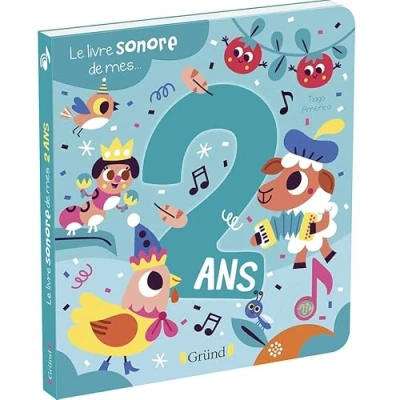 Abbildung von Le Livre sonore de mes 2 ans avec 6 puces À partir