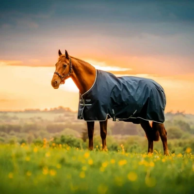 Abbildung von Horseware Regendecke Amigo Ripstop 900D 0g Witney Navy
