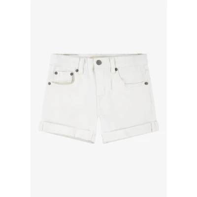 Abbildung von Levi&#039;s Girlfriend Jeans Shorts für Kinder, Größe: 128, Cloud dancer