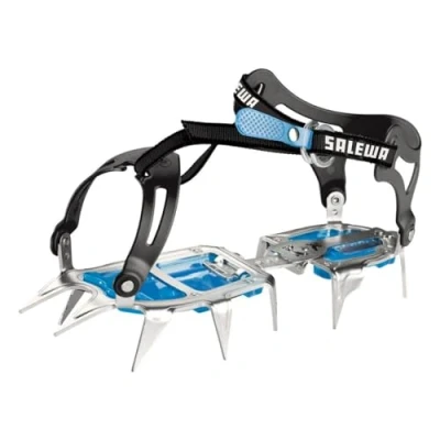 Abbildung von SALEWA ALPINIST ALU WALK Steigeisen, Steel/Blue, UNI