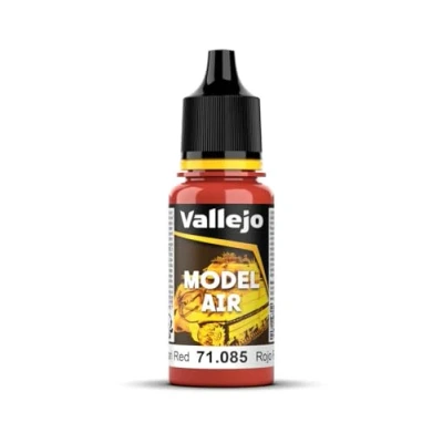 Abbildung von Vallejo Model Air Acrylfarbe, 17 ml Italian Red