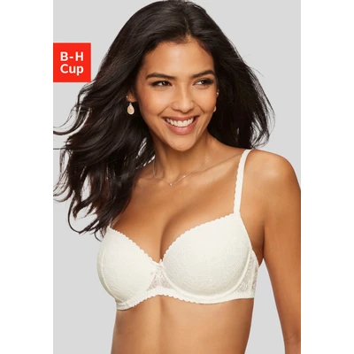 Abbildung von LASCANA Schalen BH »Luciana«, aus zarter Spitze, Dessous