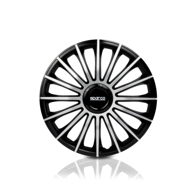 Abbildung von SPARCO TORINO SPC1493BKSV Radblenden 14Zoll schwarz/silber